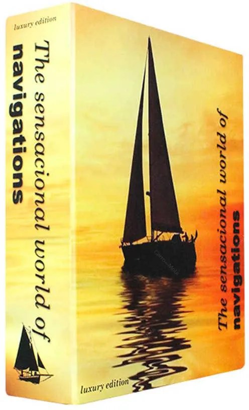 Caixa Livro The Sensational World Navigations Fullway em Madeira