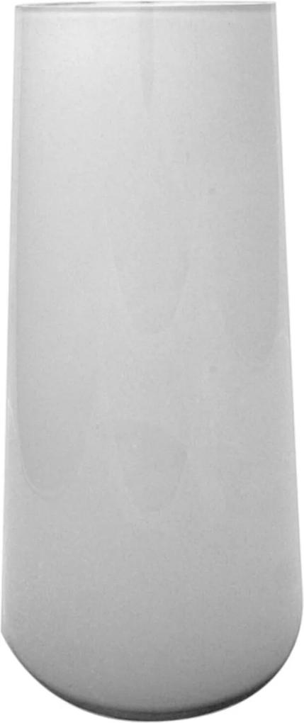 Vaso Bianco e Nero 34 X 16,5 Cm Cinza