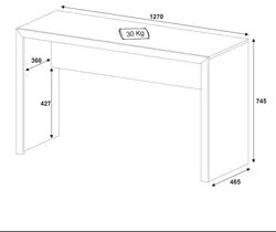 Mesa Para Computador Escrivaninha ME4135 Rústico - Tecno Mobili