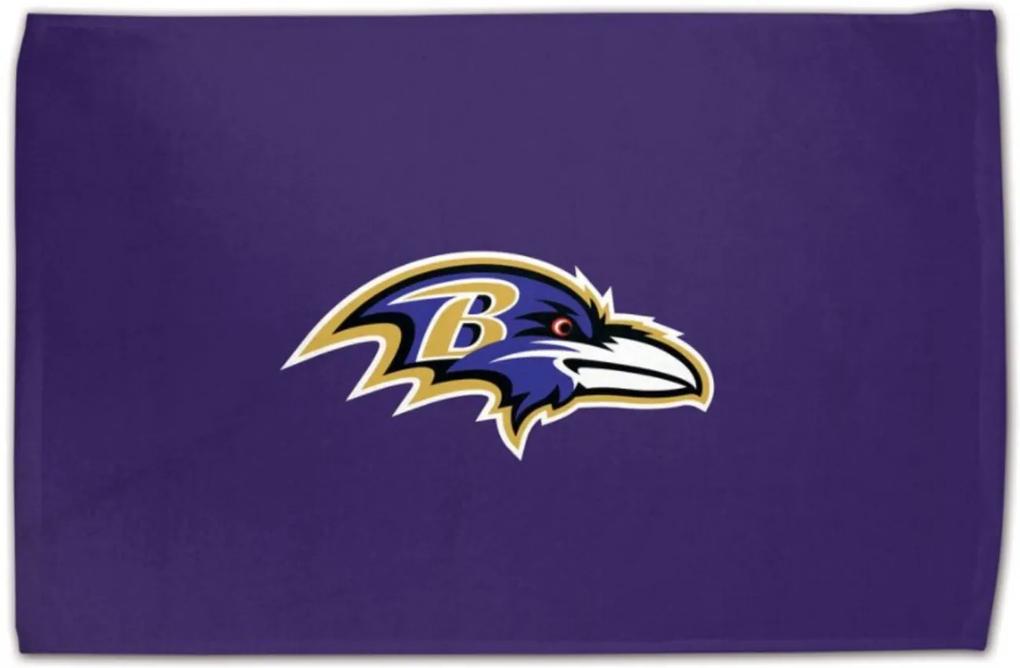Toalha Torcedor NFL Fan 38x63cm Baltimore Ravens