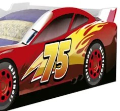 Mini Cama Infantil 148x68cm Personagens Carro Vermelho Z53 - Mpozenat