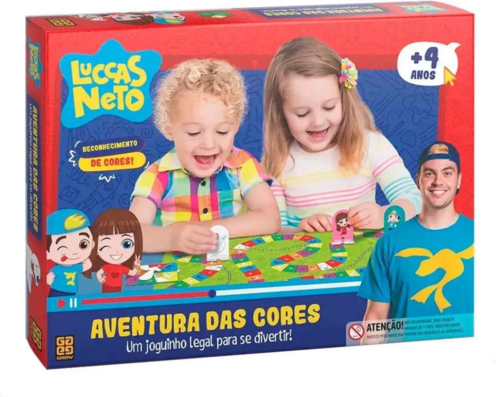 Jogo Aventura das Cores Luccas Neto - Grow