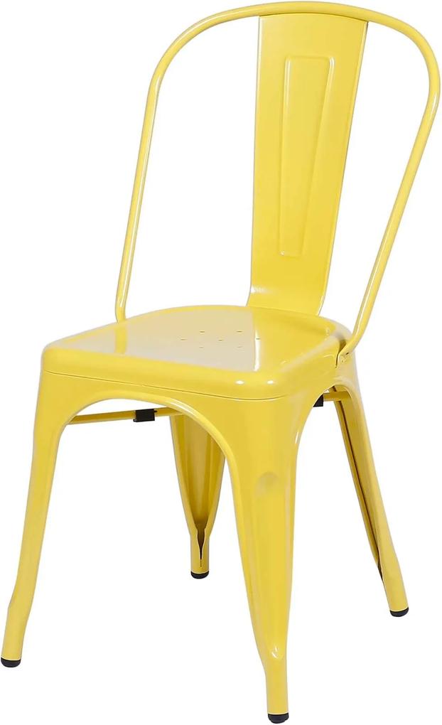 Cadeira de Jantar Retrô OR Design Amarelo