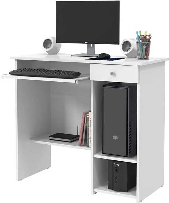 Mesa Pequena Para Computador Marina Patrimar Branco