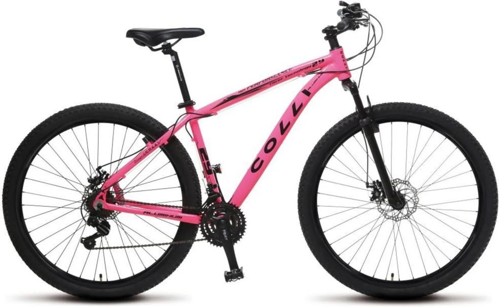 Bicicleta Colli Bikes Aro 29 MTB Alumínio Rosa