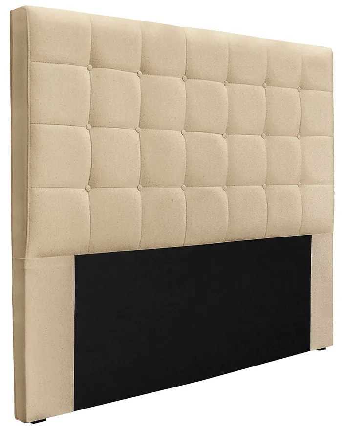 Cabeceira Cama Box Solteiro 90 cm Verona Linho Dourado S04 - D'Rossi