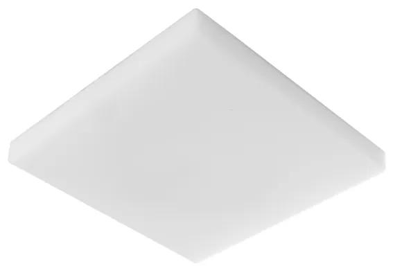Plafon Led Sobrepor Quadrado Branco 32W Frameless - LED BRANCO FRIO (6500K)