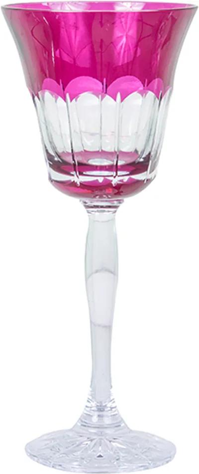 Taça de cristal Lodz para Vinho de 170 ml – Framboesa