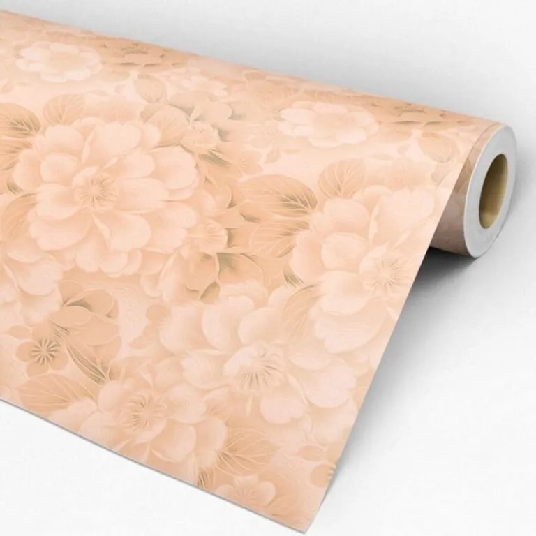 Papel de parede adesivo floral nude