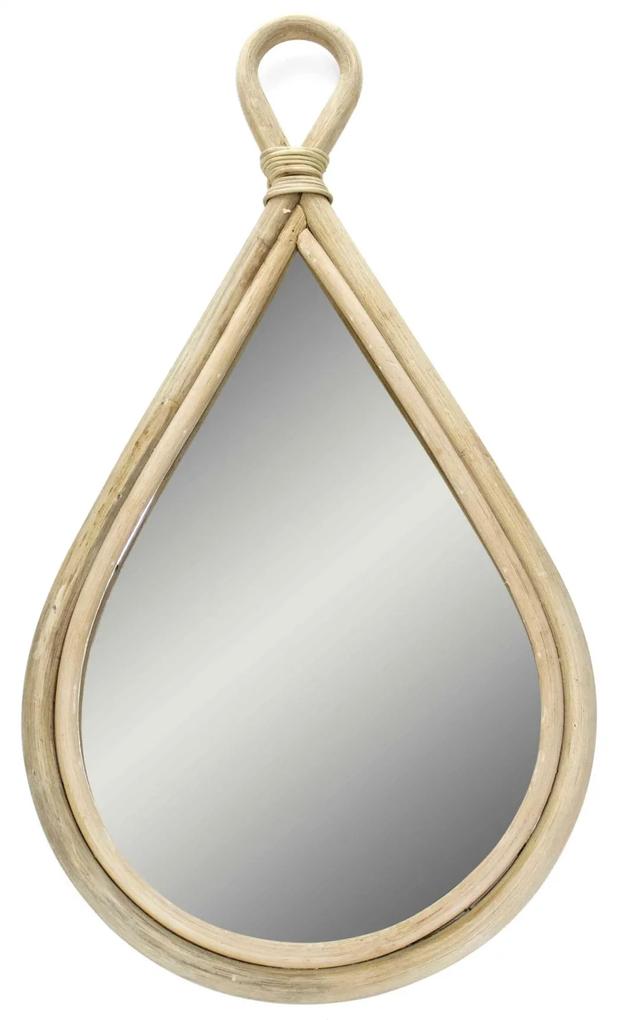 Espelho em Rattan 57x30 cm - D'Rossi