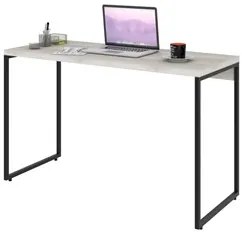 Mesa de Escritório Escrivaninha 120cm Dynamica Industrial C08 Snow - M