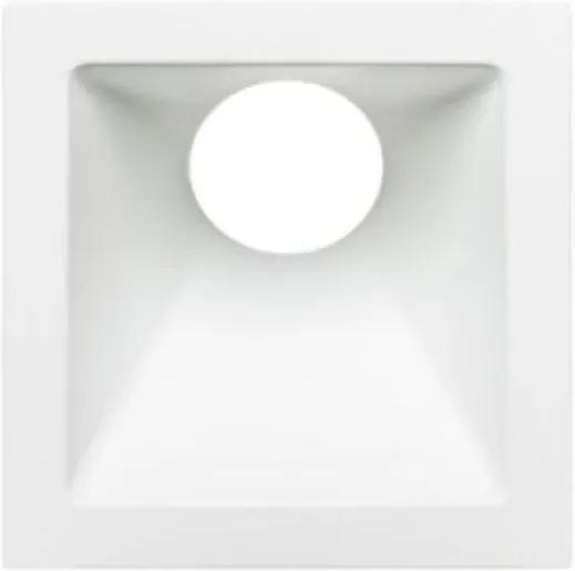 Plafon Embutir Aluminio Mr16 Gu10 25 Branco Square Angle