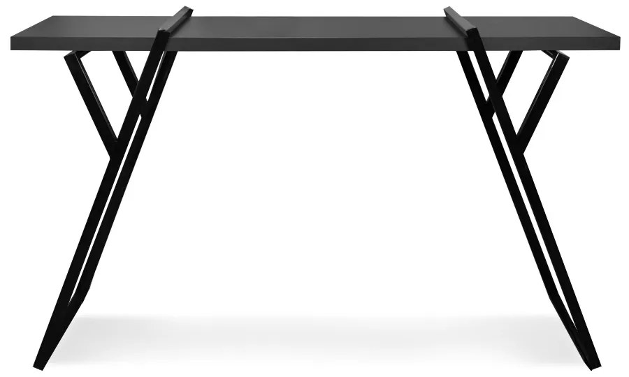 Aparador para Sala Industrial 138cm Brooklyn Preto L06 - D'Rossi