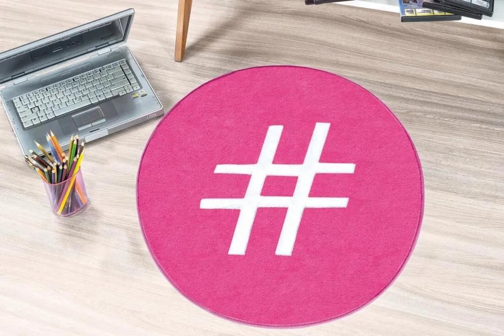 Tapete Guga Tapetes De Pelúcia Hashtag Pink