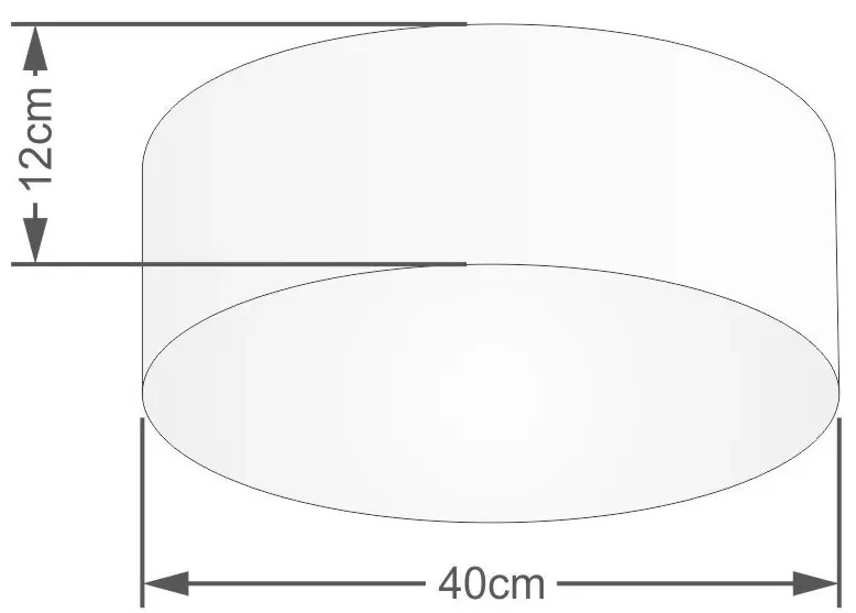 Plafon Para Sala Cilíndrico SL-3005 Cúpula Cor Roxo