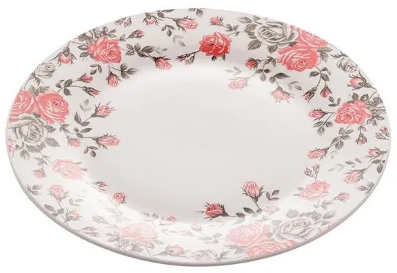 Prato Raso de Porcelana Pink