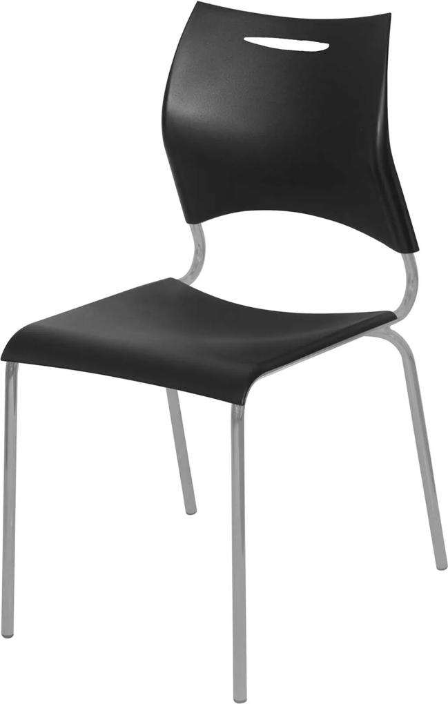 Cadeira Plástica New Preto Giobel