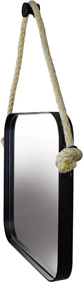 Espelho Quadrado Nohai 75cm em Aço Carbono Pintado
