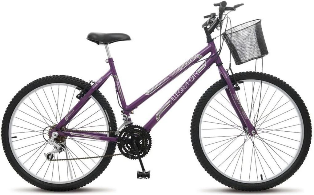 Bicicleta Colli Bikes Aro 26 Allegra City Violeta