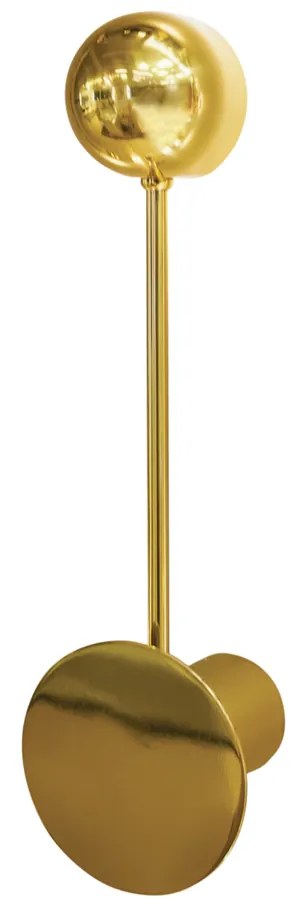 Arandela Conchiglia 1Xpci Led 5W 11X37X9Cm | Usina 5797/40 (BT - Branco Texturizado, 220V)
