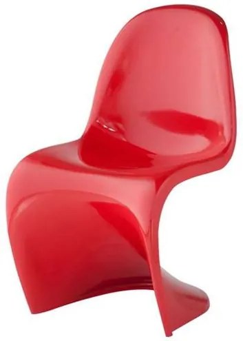 Cadeira Panton INFANTIL ABS Cor Vermelha - 17468 - Sun House