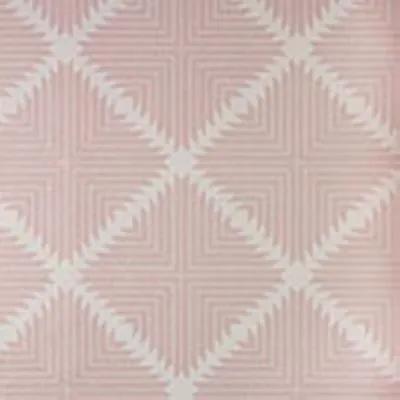 Papel De Parede Geométrico Rosa Tropical Texture 710604