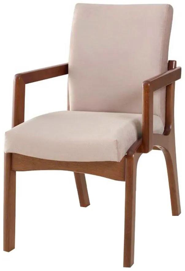 Cadeira De Jantar Unic com Braço Pinhão - Wood Prime PTE 52170
