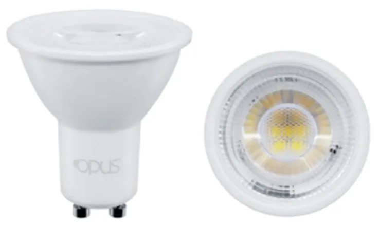 Lâmpada Mr16 Dicroica Gu10 4,8W 210Lm 4000K 36° Bivolt | Opus Lp 37134