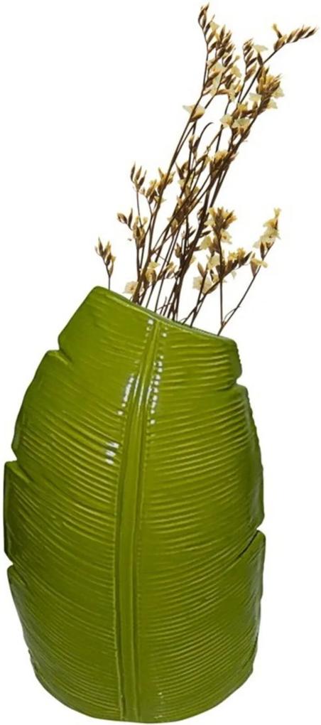 Vaso de Cerâmica Verde Banana Tree Médio 40387 Urban Home