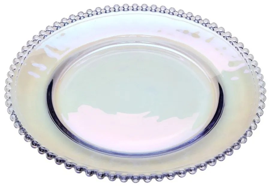 Prato Raso Cristal Pearl Rainbow 28cm 27669 Wolff