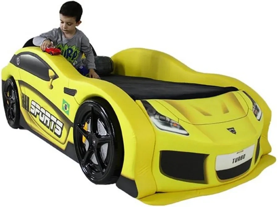 Cama Carro Infantil Evolution Car M08 Vermellho - Mpozenato