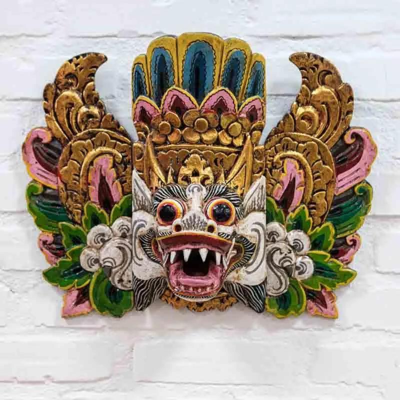 Máscara Barong Bali Gold / Color