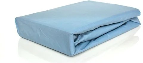 Lençol Avulso com elástico Casal 180 fios Innovare Azul Claro 1 peça Textil Lar