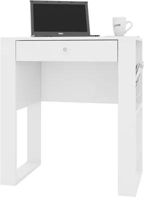 Mesa para Computador Escrivaninha Lisboa ES700 Branco - Art in Móveis