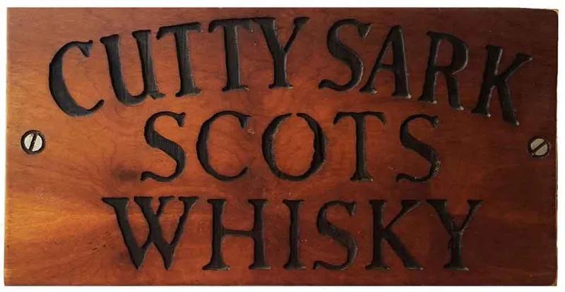 Quadro Madeira Cutty Sark Scots Whisky