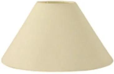 Cúpula em Tecido Cone Abajur Luminária Cp-4078 25/40x15cm Algodão Crú