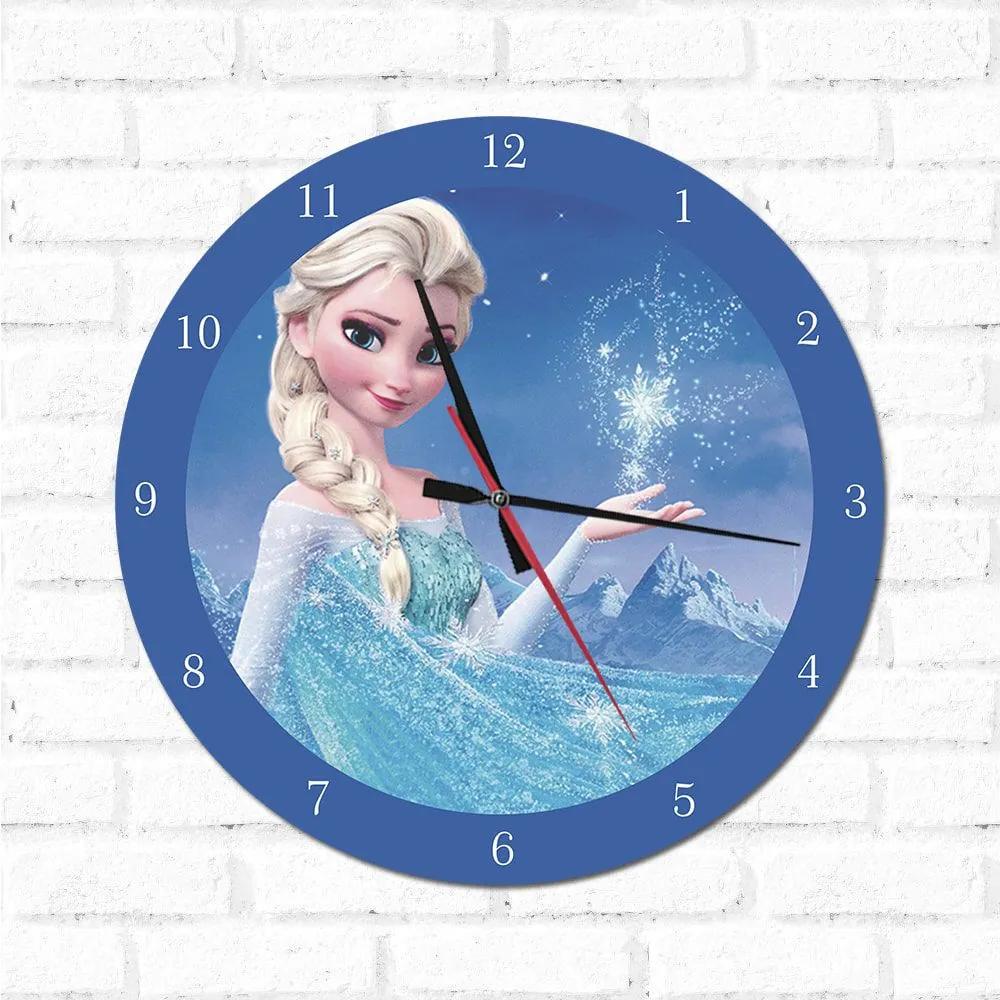 Relógio Decorativo Frozen