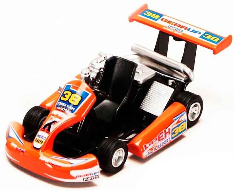 Miniatura Kart Turbo Go Vermelho