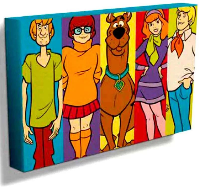 Quadro Tela Turma Scooby Doo