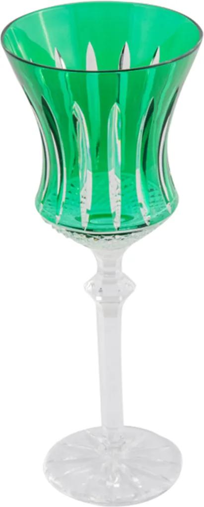 Taça de Cristal para Água 230ml Verde