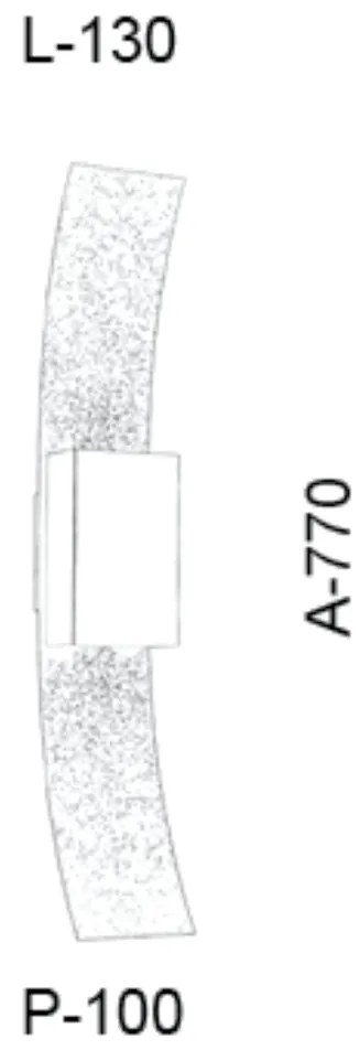 Arandela Rebatedora 10X13X77Cm 2 X Mr11 Gu10 Metal |Old Artisan Ar-511... (CHAMPANHE / DOURADO BRILHO)