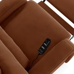 Poltrona do Papai Reclinável Kalie Power Elétrica Massagem FH9 Veludo