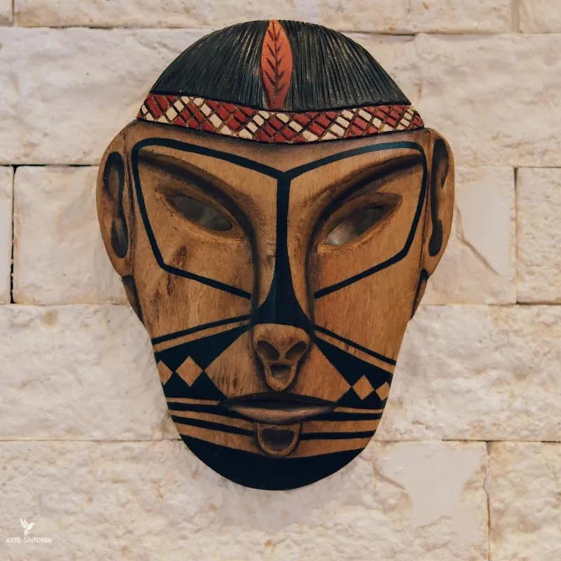 Máscara Decorativa Étnica | Munduruku