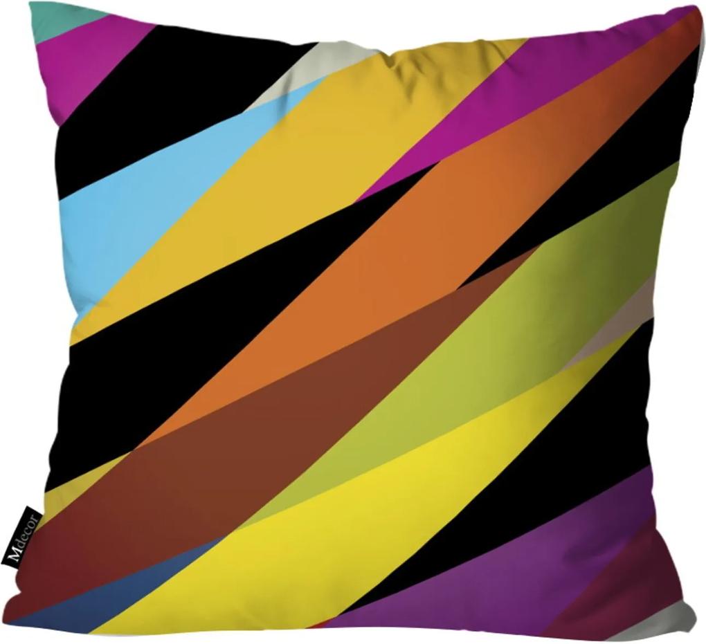 Capa para Almofadas Mdecore Listrada 45x45cm Multicolorido