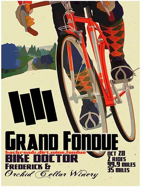Placa Bike Doctor Grande Fondue Pequena
