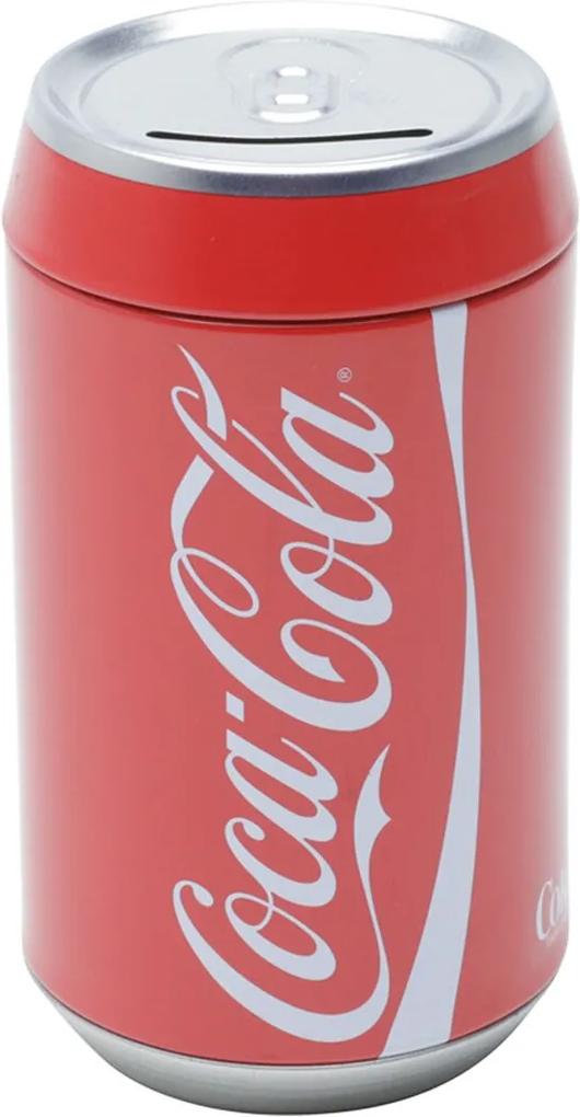 Cofre Metal Round Coca-Cola Classic Can Vermelho 6,5X6,5X12 Cm Urban