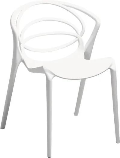 Cadeira Decorativa, Branco Fosco, New Design III