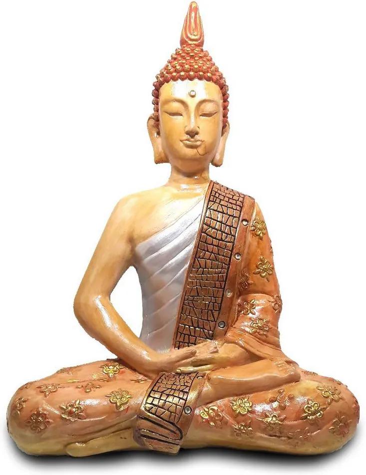 Buda Nirvana Meditando Grande (38 cm)