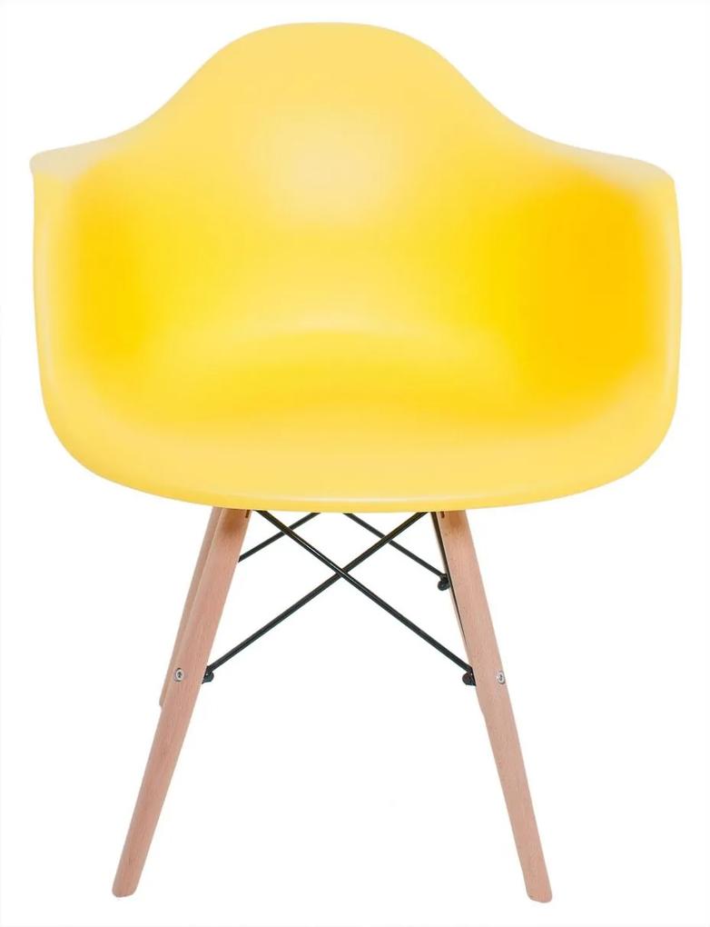 Cadeira Merlbourne Amarelo - 1 Unidade