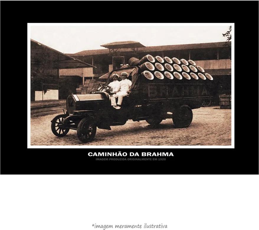 Poster Caminhão Da Brahma (20x30cm, Apenas Impressão)